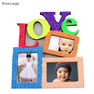 [RiseLarge] ใหม่ กรอบรูป รูปหัวใจ แบบกลวง DIY สําหรับตกแต่งบ้าน ของขวัญ