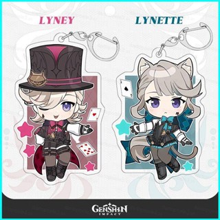 Star3 พวงกุญแจอะคริลิค จี้การ์ตูนอนิเมะ Lynette Lyney น่ารัก สําหรับห้อยกระเป๋า