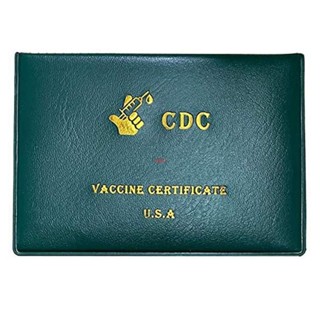 Seng ที่ใส่บัตรวัคซีน CDC เพื่อปกป้องการ์ดฉีดวัคซีน CDC ของคุณ การสร้างภูมิคุ้มกัน บันทึกวัคซีน การ์ด