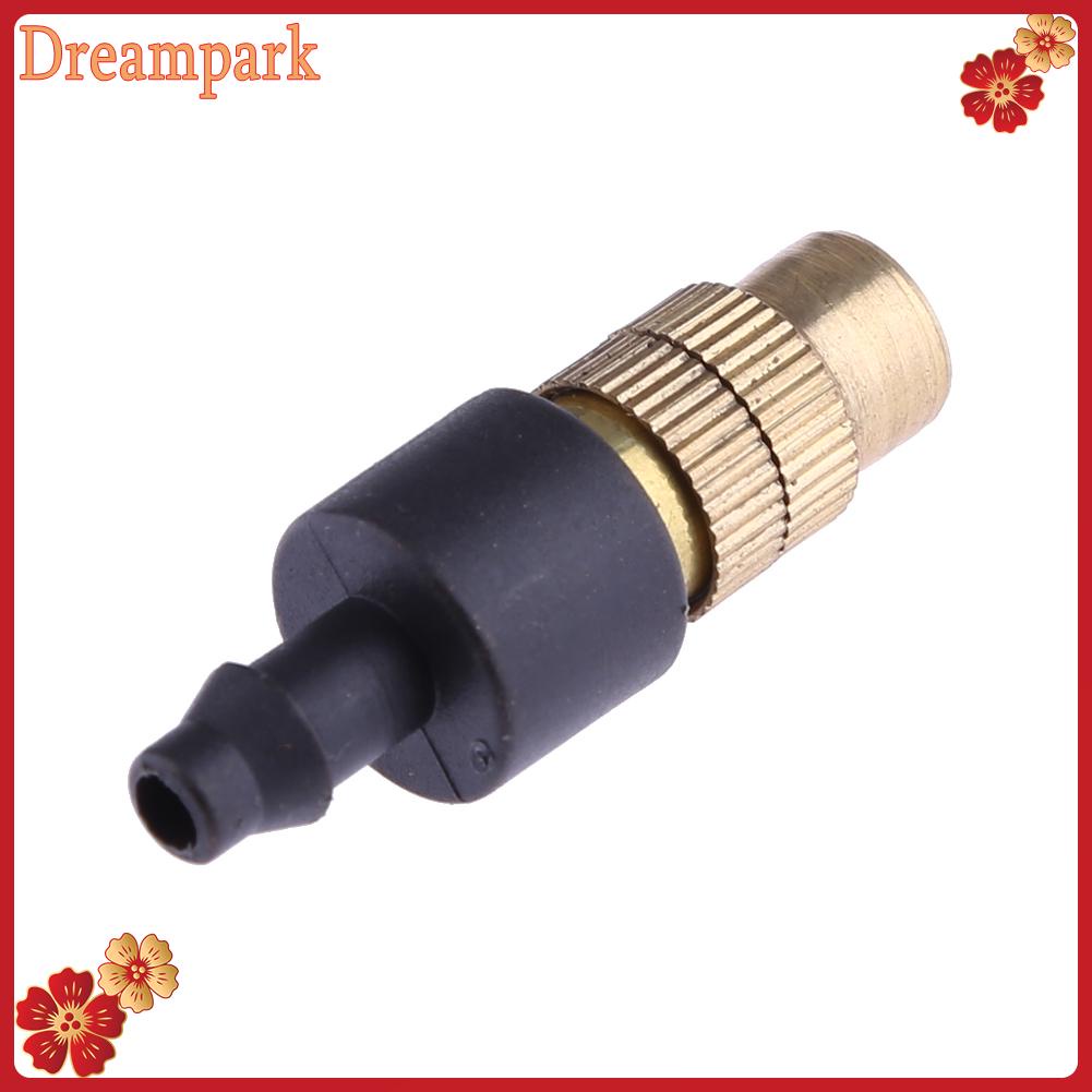 หัวสปริงเกลอร์ทองเหลือง PVC 4/7 สำหรับสวนชลประทาน 10 ชิ้น - รูปที่ 4