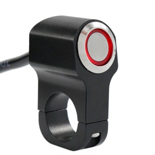 ⚡NEW 8⚡Push Button Switch Motorcycle Handlebar Headlight Waterproof Wear-resistance