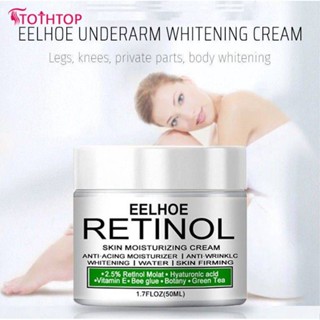 Eelhoe Retinol Whitening Cream To Remove Melanin Whitening Fairy Cream ผิวเดิมสำหรับชิ้นส่วน [TOP]