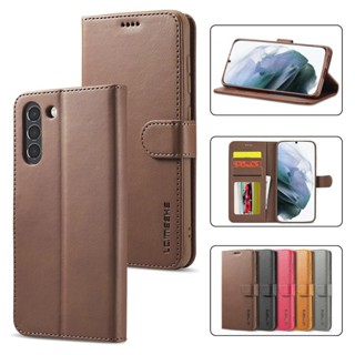 Czm เคสโทรศัพท์มือถือหนัง ฝาพับแม่เหล็ก พร้อมช่องใส่บัตร หรูหรา สําหรับ Samsung S21 FE A70 A50 A22 A02 A82 A80 A30S