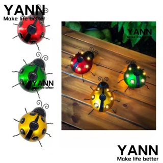 Yann1 โคมไฟ LED พลังงานแสงอาทิตย์ กันน้ํา สําหรับตกแต่งสวนกลางแจ้ง