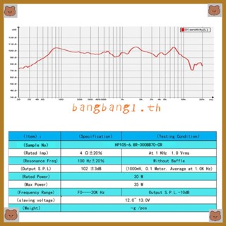 Bang Balance ลําโพงไฮไฟ ทรงสี่เหลี่ยมผืนผ้า 4 โอห์ม 20 วัตต์ 20W