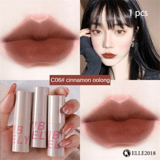 VIBELY Matte Lip Glaze Matte Matte Waterproof Lipstick Non-stick Cup Long-last Velvet Lip Gloss Cosmetics 【elle20181_th】