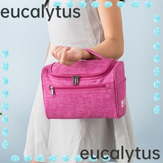 Eucalytus1 กระเป๋าเครื่องสําอาง ขนาดใหญ่ จุของได้เยอะ สําหรับผู้หญิง