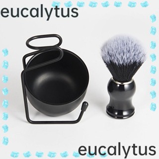 Eucalytus1 ชุดแปรงโกนหนวด ขนแปรงสังเคราะห์ สําหรับผู้ชาย 3 in 1