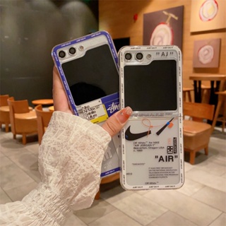 เคสโทรศัพท์มือถือ PC แบบแข็ง กันกระแทก สําหรับ Samsung galaxy z Flip 5 galaxy z flip4 flip3 flip2 flip1