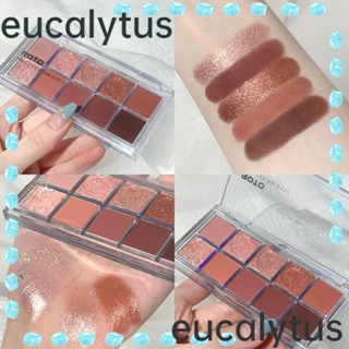 Eucalytus1 พาเลตต์อายแชโดว์ เนื้อแมตต์ กลิตเตอร์ แวววาว