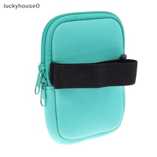 Luckyhouse0^^ กระเป๋าใส่ขวดน้ํา ขนาด 40 ออนซ์ พร้อมช่องใส่บัตร กุญแจ กระเป๋าสตางค์ หูฟัง