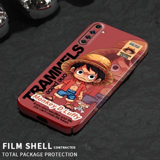 เคสโทรศัพท์มือถือ PC แข็ง ลายการ์ตูนลูฟี่ โซโร วันพีช สไตล์เกาหลี สําหรับ Realme 6 6s Pro 5 5i 5S 6i 3 3i C17 7i 7 8 9 Pro Plus C2 C20 C11 C35