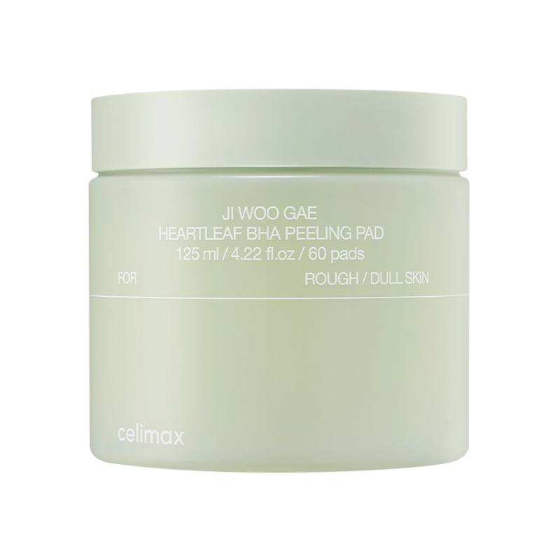 celimax JI WOO GAE Heartleaf BHA Peeling Pad 60 pads