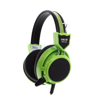 Headset OKER (SM-839) Green