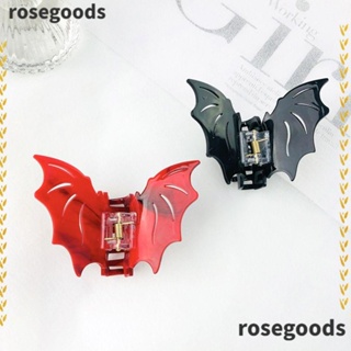 Rosegoods1 กิ๊บติดผมอะคริลิค รูปค้างคาว ฉลามน่ารัก ตลก สําหรับผู้หญิง