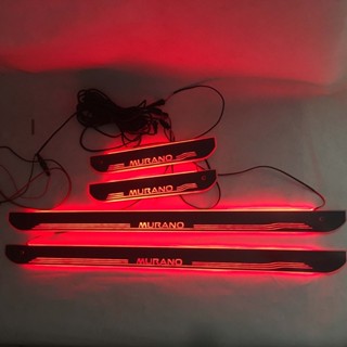 แผ่นกันรอยประตูรถยนต์ led สําหรับ Nissan Murano Z51