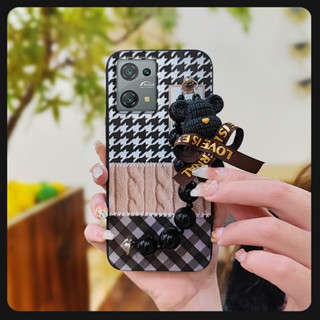 soft case phone case Phone Case For Blackview Oscal C30/C30 Pro cute Anti-knock Simplicity Black pearl pendant silicone