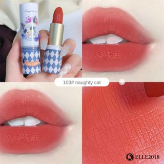 MAGIC CASAMatte Lipstick ลิปสติกเนื้อกำมะหยี่ Animal Series High Pigment Moisturizing Long-lasting Non-stick Cup 【elle20181_th】