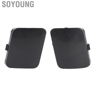 Soyoung Bumper Hook  Front Tow Bracket Cover Left Right 53285‑42930 53286‑42931 Fit for RAV4 2005‑2008