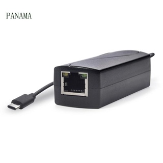 อะแดปเตอร์แปลง NAMA PoE เป็น Type-C IEEE802 3af พร้อมบรอดแบนด์ 10 100Mbps