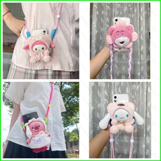 Ganyu Sanrio Cinnamoroll melody Loopy คลิปหนีบโทรศัพท์มือถือ ลายการ์ตูนน่ารัก