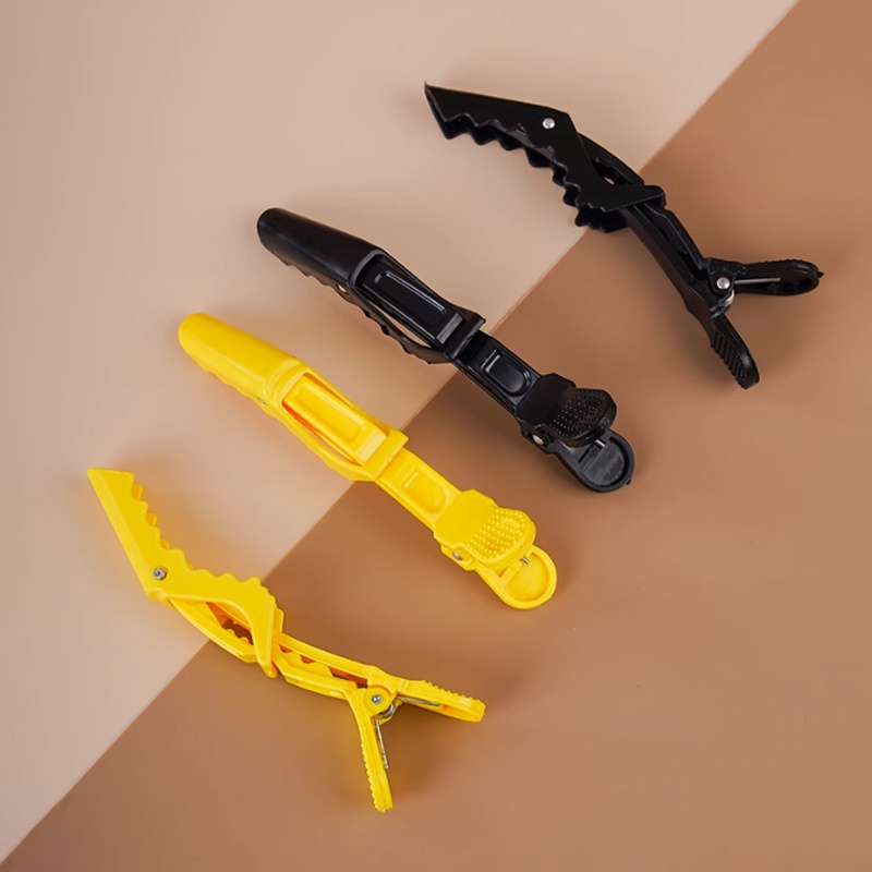 COD💖กิ๊บปากจระเข้หน้าม้าพลาสติกคลิปปากเป็ดผู้หญิงผู้ชายทรงผม ร้านตัดผม - รูปที่ 3