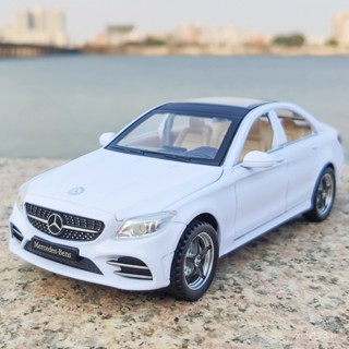 [พร้อมส่ง] โมเดลรถยนต์ หกเปิด 1: 32 Mercedes-Benz C260 ของเล่นสําหรับเด็ก