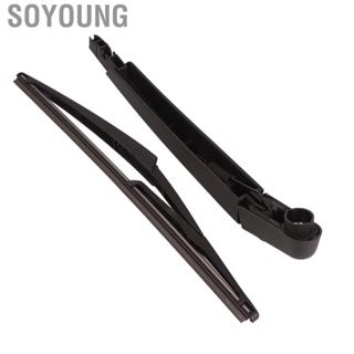 Soyoung 287815304R  Durable Rubber Black Rear Windshield Wiper Arm  Replacement for CAPTUR 2001-2015 Automotive Body Parts