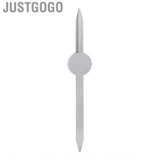 Justgogo Eyebrow Ratio Ruler Stainless Steel Golden