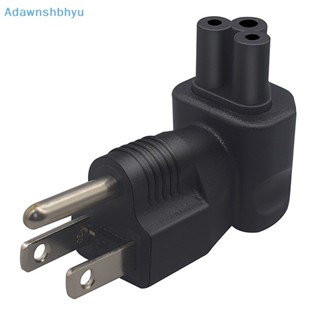 Adhyu อะแดปเตอร์แปลงปลั๊ก US เป็น IEC320 C5 AC Nema 5-15P ตัวผู้ เป็น C5 ตัวเมีย สําหรับแล็ปท็อป PC TH