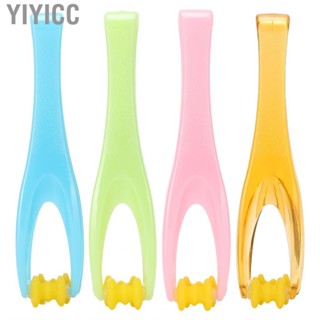 Yiyicc 1pcs Hand Finger  Acupressure Dual Roller Joint Relaxing Beauty Plastic  Tool for Blood Circulation