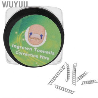 Wuyuu Ingrown Toenail Wire  Effective Stainless Steel Elastic Pedicure Nail Corrector for Correction