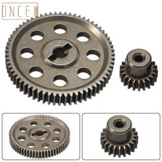 【ONCEMOREAGAIN】Spur Diff Main Gear Motor Spur &amp;Motor 11164 11164 Metal Diff Diff Gear 64T