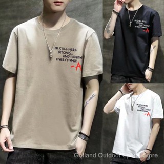 แขนสั้นผู้ชายTเสื้อฤดูร้อนครึ่งแขนเสื้อยืดผู้ชายเสื้อตัวใน-SB4468