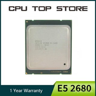 หน่วยประมวลผล CPU Intel Xeon E5 2680 2.7GHz 20M Cache LGA 2011 SR0KH C2