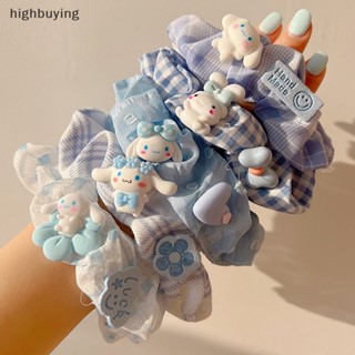 [highbuying] ยางรัดผม ผ้าโพกศีรษะ ขนาดใหญ่ ลาย Sanrio Cinnamoroll น่ารัก หวานแหวว เครื่องประดับ สําหรับเด็กผู้หญิง พร้อมส่ง