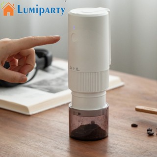 Lumiparty เครื่องบดเมล็ดกาแฟไฟฟ้า Usb อัตโนมัติ แบบพกพา ชาร์จ Usb ปรับความหยาบได้ สําหรับครัวเรือน