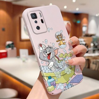 เคสโทรศัพท์มือถือแบบแข็ง กันกระแทก กันรอยกล้อง ลาย Tom Jerry ตลก สําหรับ Xiaomi Redmi 9C 9T 10A 10C Note 10 Pro 10S 12 Pro 9S 9 Pro