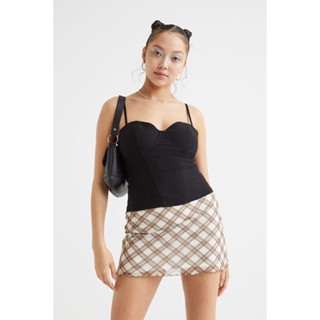 H&amp;M  Woman Twill bustier top 1079793_1