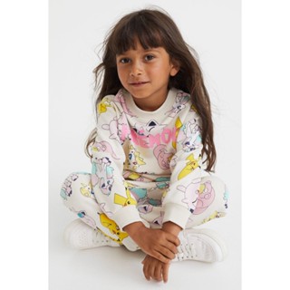 H&amp;M  Girl 2-piece printed sweatshirt set 1102048_1