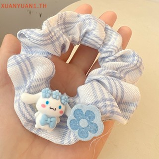 Xuan Sanrio ยางรัดผม ผ้าโพกศีรษะ ขนาดใหญ่ ลาย Cinnamoroll น่ารัก หวานแหวว เครื่องประดับ สําหรับผู้หญิง TH