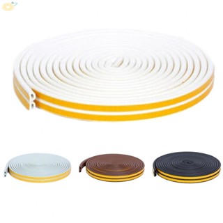 【VARSTR】All Season Weather Strip Foam Sticky Tape 6M Rubber Seal for Energy Saving