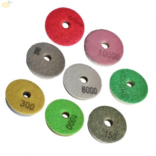 【VARSTR】Polishing Pad 80mm Excellent Gloss Flexibility For Marble Artificial Stone