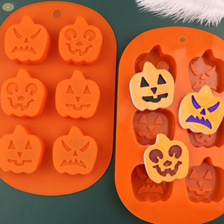 【VARSTR】Silicone Mould Pumpkin Shape Unique Halloween 1Pc Halloween Silicone Baking Tool
