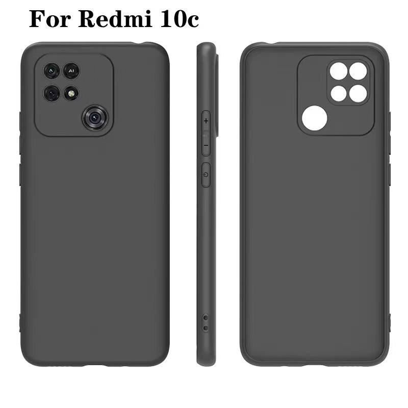 เคส Redmi 10C เคสเรดมี่ ซิลิโคนสีดำ กันกระแทก นิ่ม TPU Case