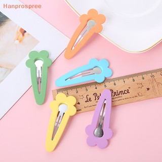 Hanprospree&gt; กิ๊บติดผมหน้าม้า ลายดอกไม้ กลวง เครื่องประดับผม สําหรับเด็ก 10 ชิ้น ต่อชุด