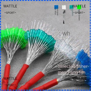 Wattle จุกยางใส ความเข้มข้นสูง อุปกรณ์เสริม สําหรับตกปลา 200 ชิ้น