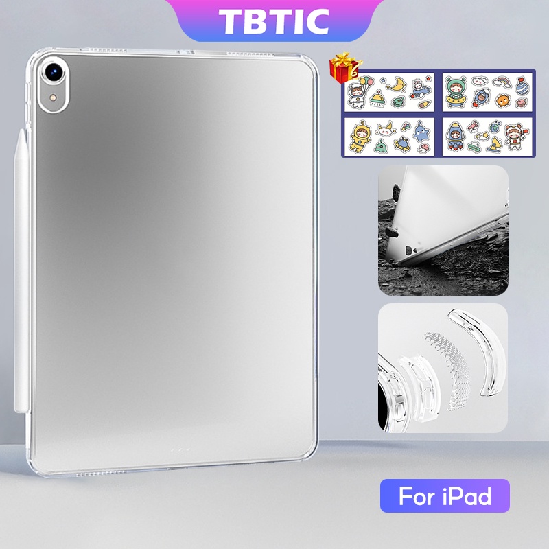 Tbtic อะคริลิคโปร่งใสสําหรับ iPad Air 6 5 4 10.9 Pro 11 2022 10th 9th 8th 7th Gen 10.2 Mini 6 2021 2020 Hard