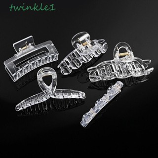 Twinkle1 กิ๊บติดผม แบบใส หลากสี น่ารัก Diy สําหรับตกแต่งผม