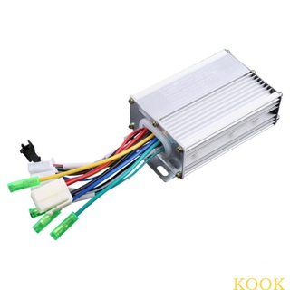 Kook ตัวควบคุมความเร็วสกูตเตอร์ไฟฟ้า 36V 48V 350W เรียบง่าย สําหรับจักรยานไฟฟ้า E-scooter